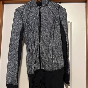 Lululemon running zip up hoodie